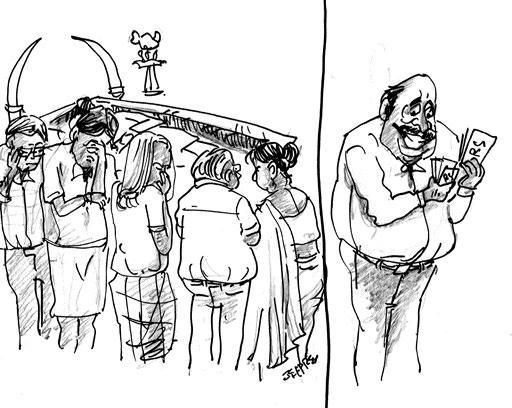 Business of funerals, and demise of commonsense