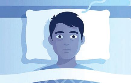 Not enough sleep and seeing things that aren't there?