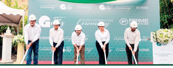 Prime Residencies commences construction of THE GOLF on Lake Drive, Colombo 08