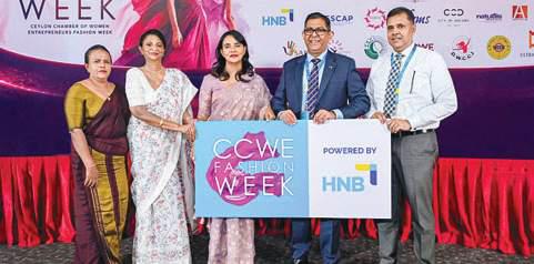 HNB champions women entrepreneurs as Title Sponsor of CCWE Fashion Week
