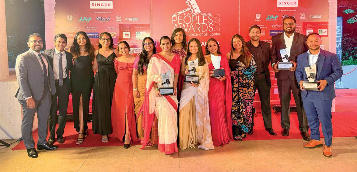 Unilever Sri Lanka shines at SLIM-Kantar People's Awards 2025