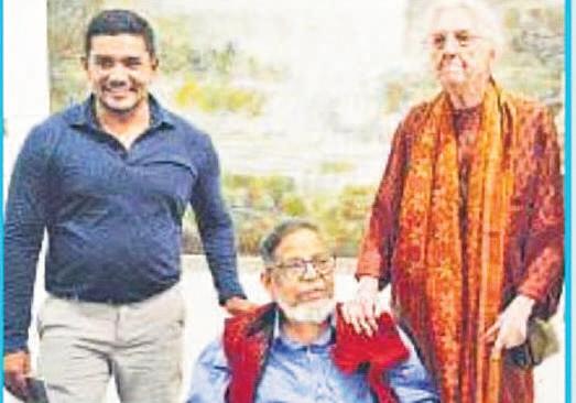 Shanaka among legendary Indian artists