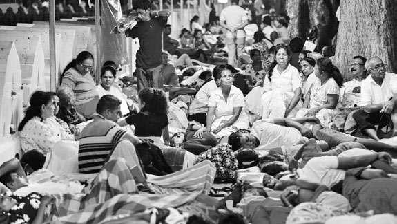 Lankans throng to Kandy for rare display of Buddhist relic