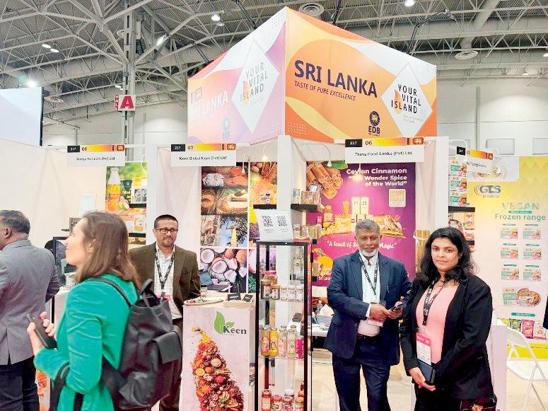 Sri Lankan F&B Exporters Participate in Toronto trade show