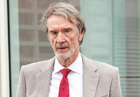 Manchester United co-owner Ratcliffe 'loses quarter of total wealth'