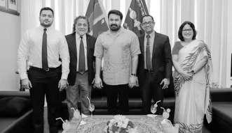 Mohanlal gets a grand welcome at Lankan parliament, calls visit ‘truly unforgettable’