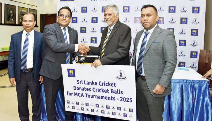 SLC to provide Cricket balls for MCA's three top tier tournaments