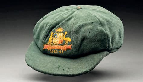 Bradman baggy green bought for over $400,000
