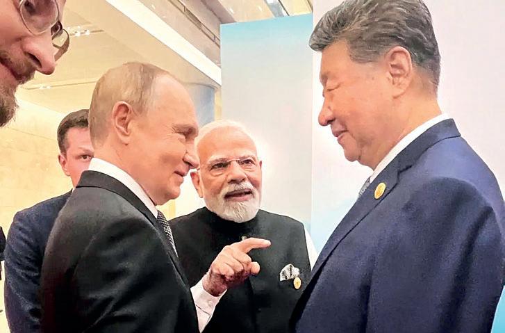 China's Xi Jinping hosts a Summit of leaders of half the world, with a spectacular display of military force