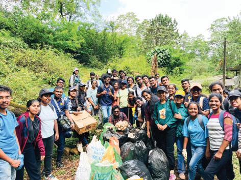 Freshers join effort to re-green Hantana