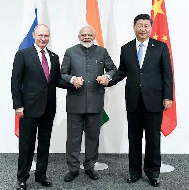 'Image of Xi with Putin and Modi should send chill down spine of every American': US media