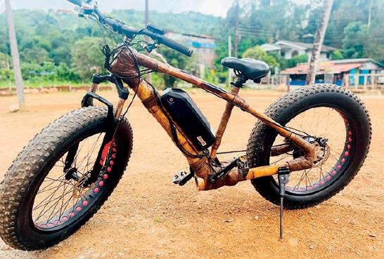 Lanka made bamboo bikes attract foreign sample orders