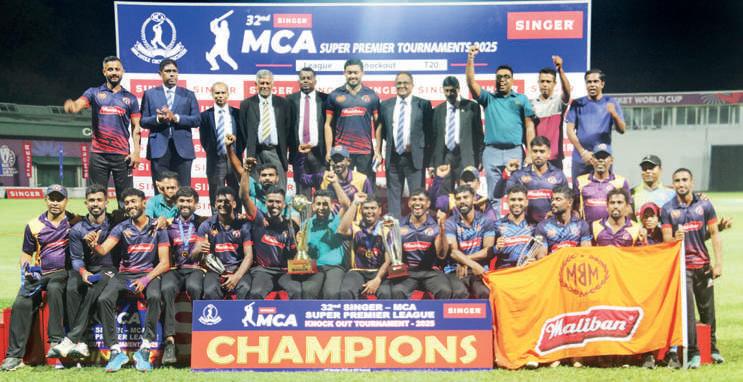 Maliban Biscuits overcome Hayleys Group by three wickets in MCA Super Premier final