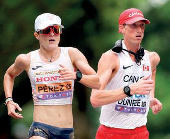 Maria Perez and Evan Dunfee confirmed winners of World Athletics Race Walking Tour
