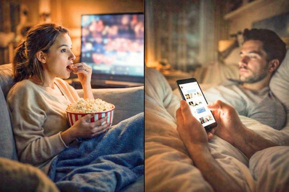 The rise of binge watching and endless scrolling