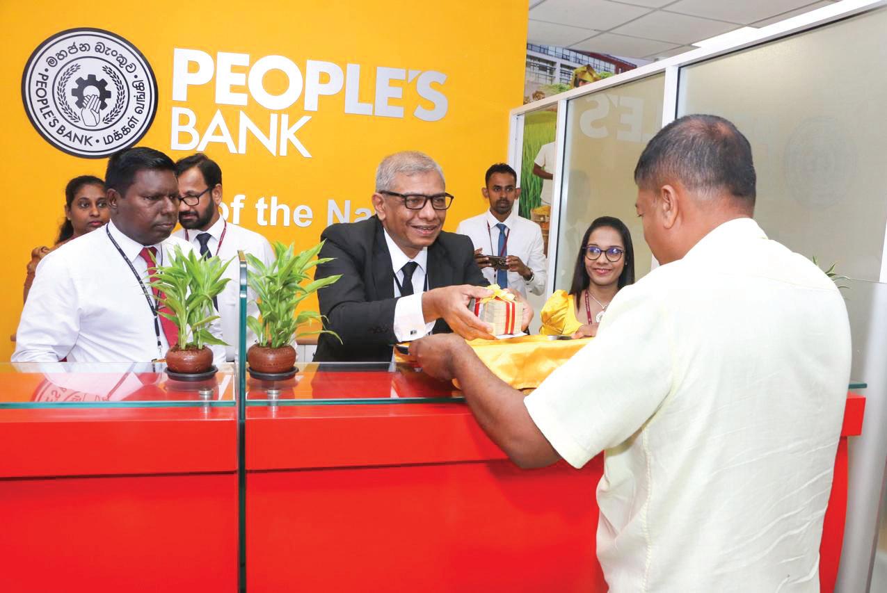 People's Bank Bihalpola Service Centre moves to an Enhanced new location