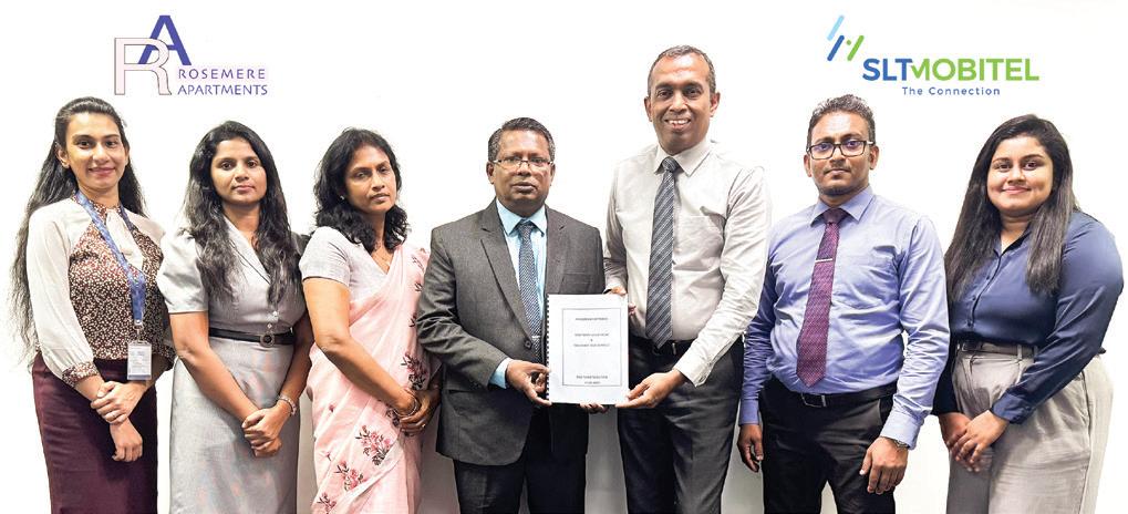 SLT-MOBITEL brings Premium Entertainment to Rosemere Apartments