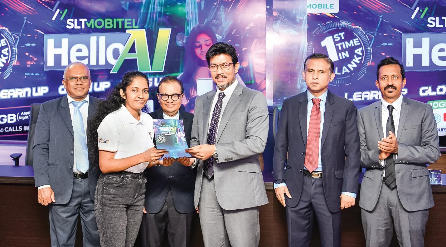 SLT-MOBITEL introduces 'HELLO AI' Sri Lanka's first Revolutionary Al-based package