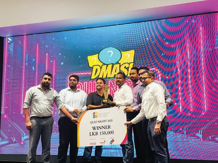 Bank of Ceylon Triumphs as Champions at DMASL Quiz 2025