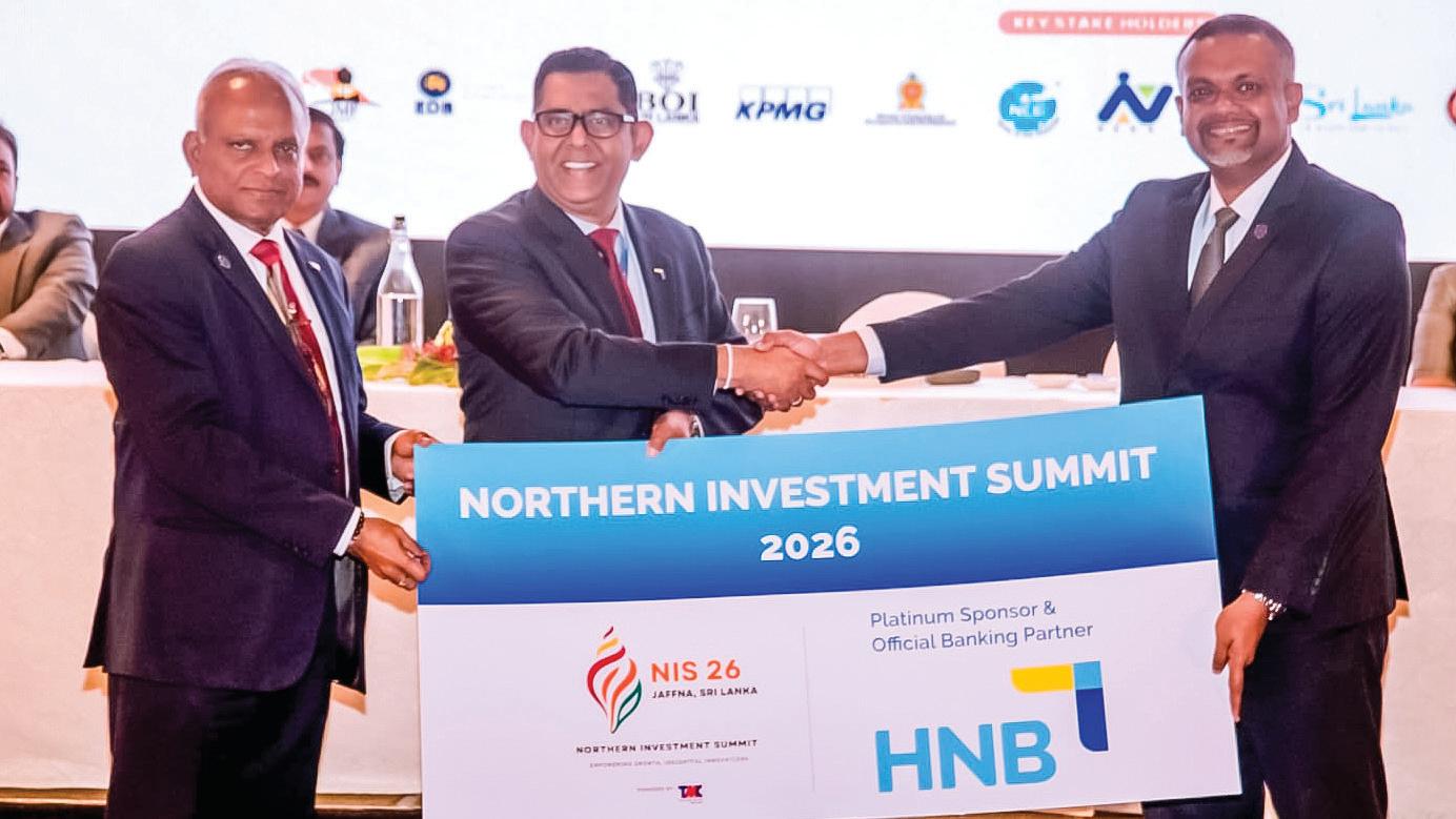 HNB as the principal sponsor of the Northern Investment Summit 2026