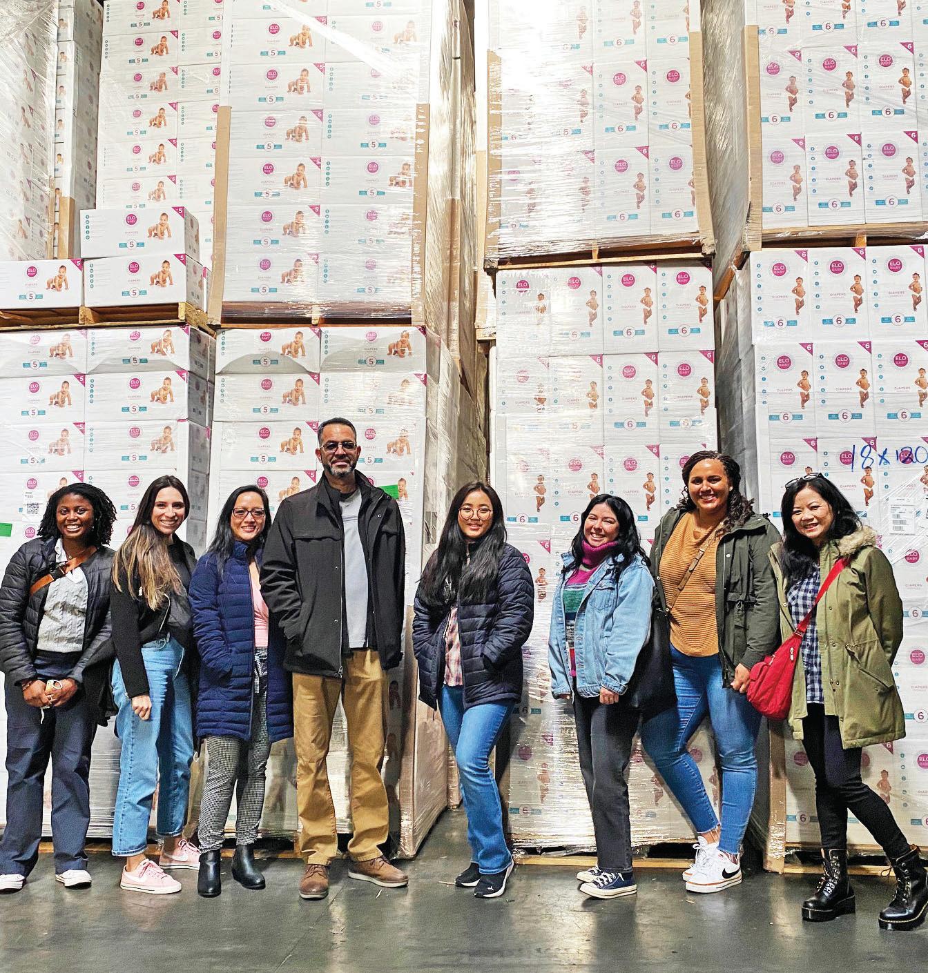 They give diapers and hope to new moms in need!