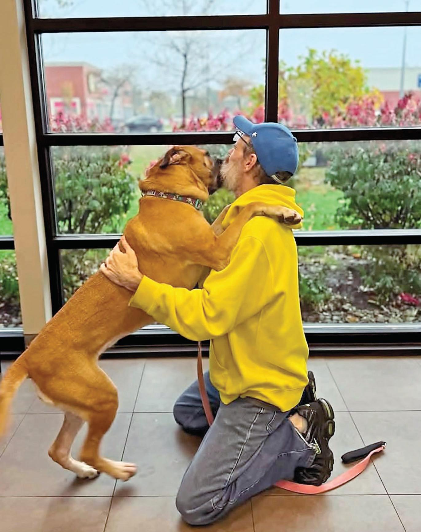 A beautiful bond saved his life!