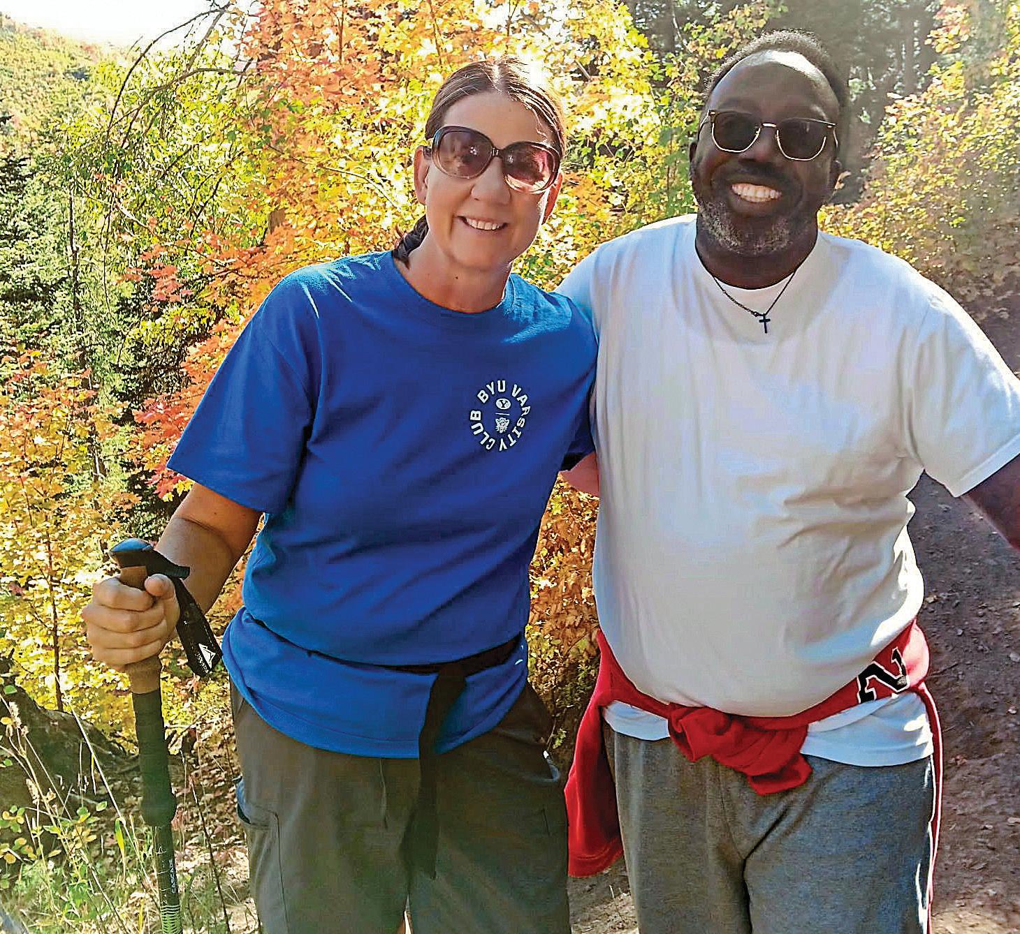 A fated meeting on a hike saved his life!