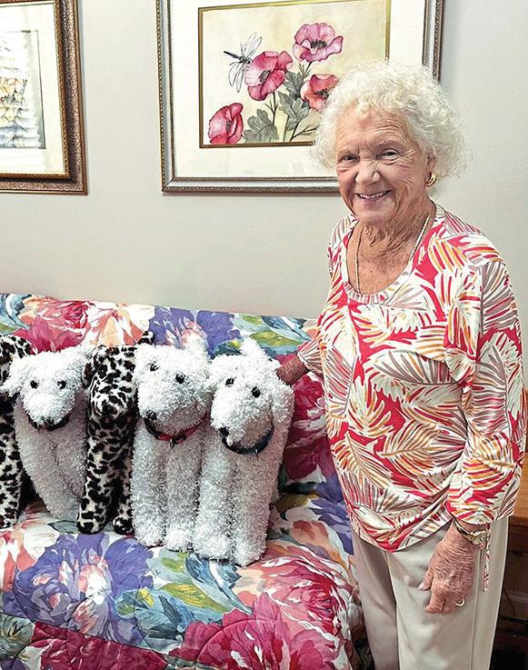 Her handmade stuffies help heal little hearts!