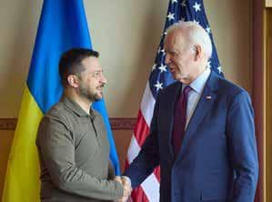 Zelenskyy, Biden hold talks on long-term support