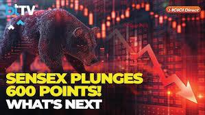 Sensex plunges 1,000+ points on Trump tariff fears