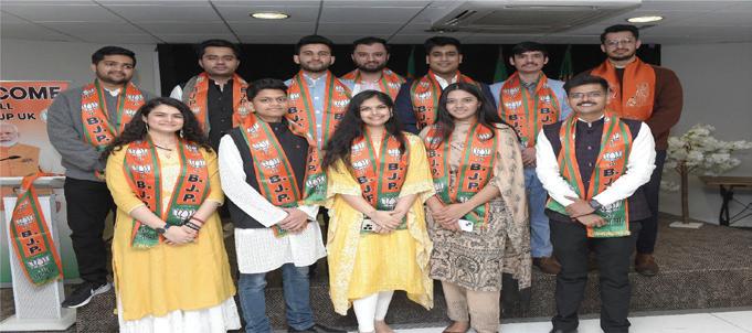 YOFBJP UK Inaugurated: A new platform for young Indians abroad to connect, engage, and contribute to India's growth and OFBJP's vision