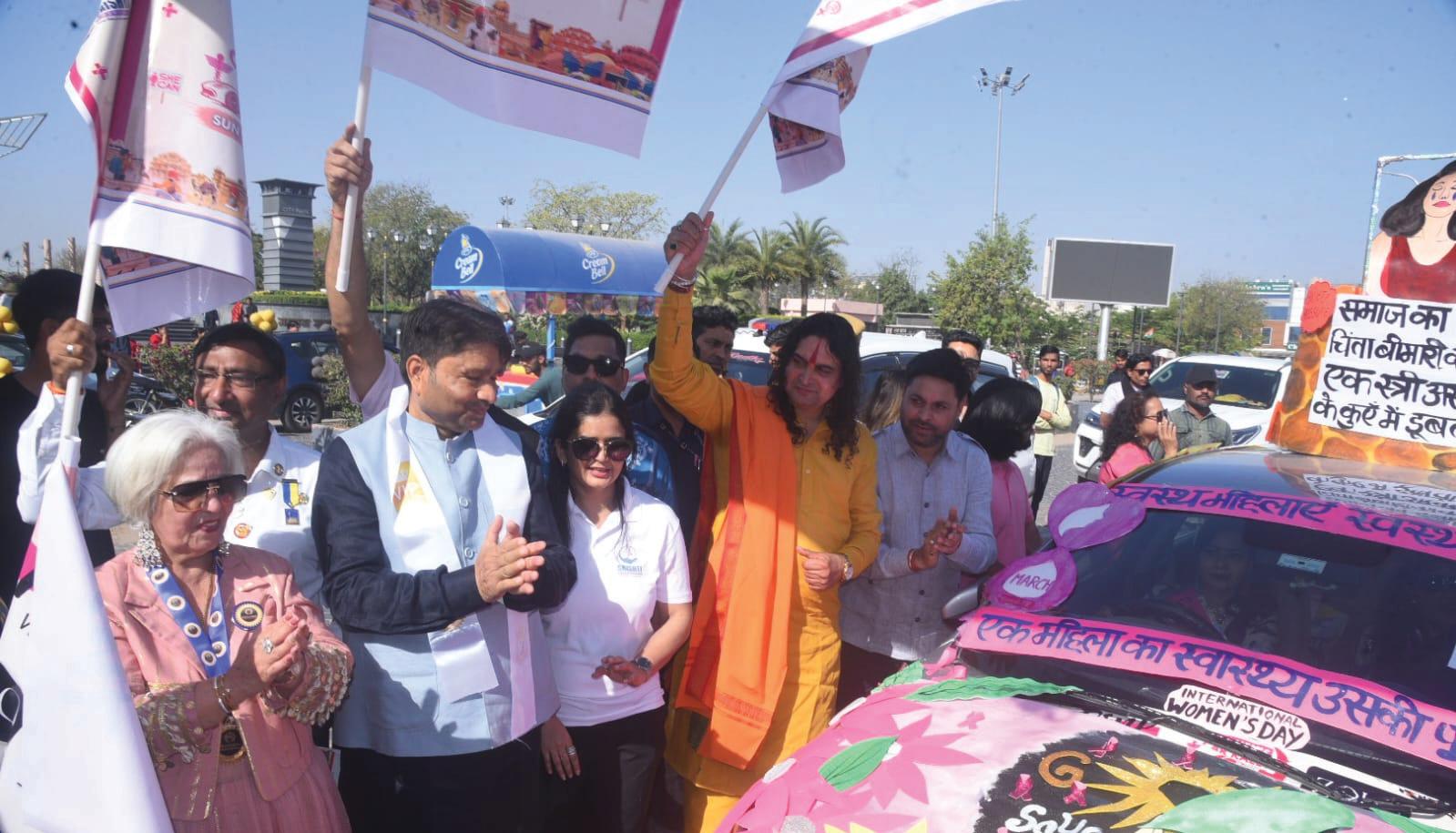 Pink Womania Car Rally Promotes Health, Empowerment