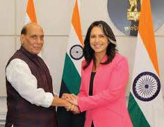 India Flags SFJ's Anti-India Activities in US Meeting with Tulsi Gabbard