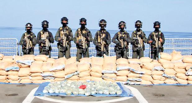 Indian Navy Boosts Security Post Seizure of 2500 kg Drugs