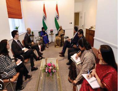 FM Meets Prudential Chair, Discusses Insurance & GIFT City Ties