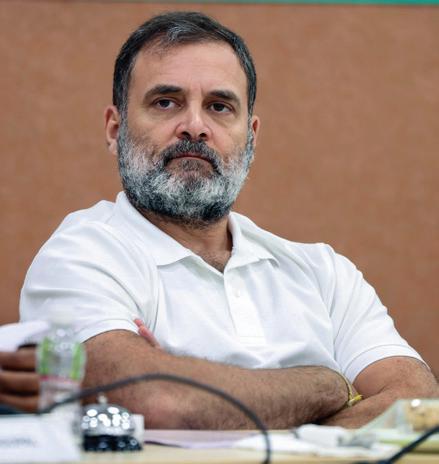 Rahul slams Waqf Act, PM's silence over US tariff