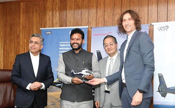 Airbus-Mahindra to build H130 fuselages