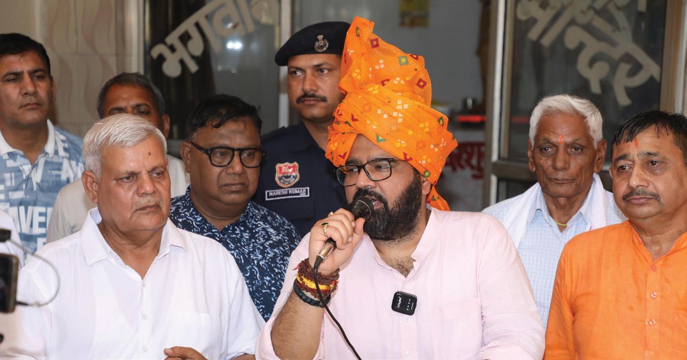 MP Kartikeya Sharma Invites Public to Lord Parshuram Jayanti Celebration in Panchkula