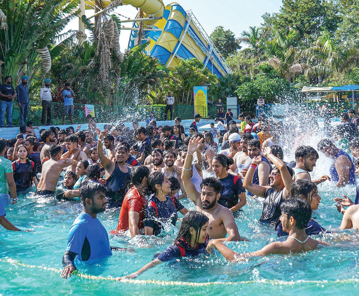Water parks and pools in Panchkula see surge in visitors as temperatures soar