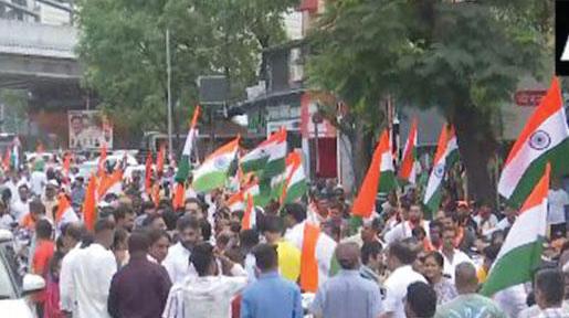 Shinde-led Shiv Sena Holds Tiranga Rally in Mumbai to Honour Indian Armed Forces