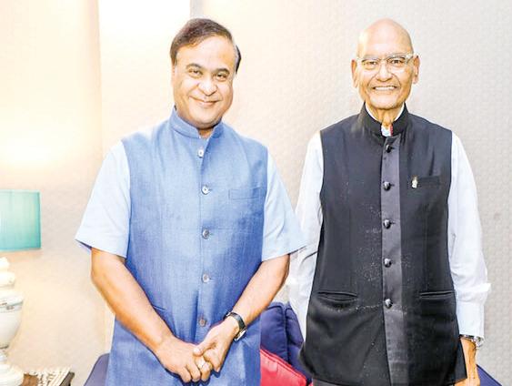 Assam CM Meets Industry Leaders in New Delhi