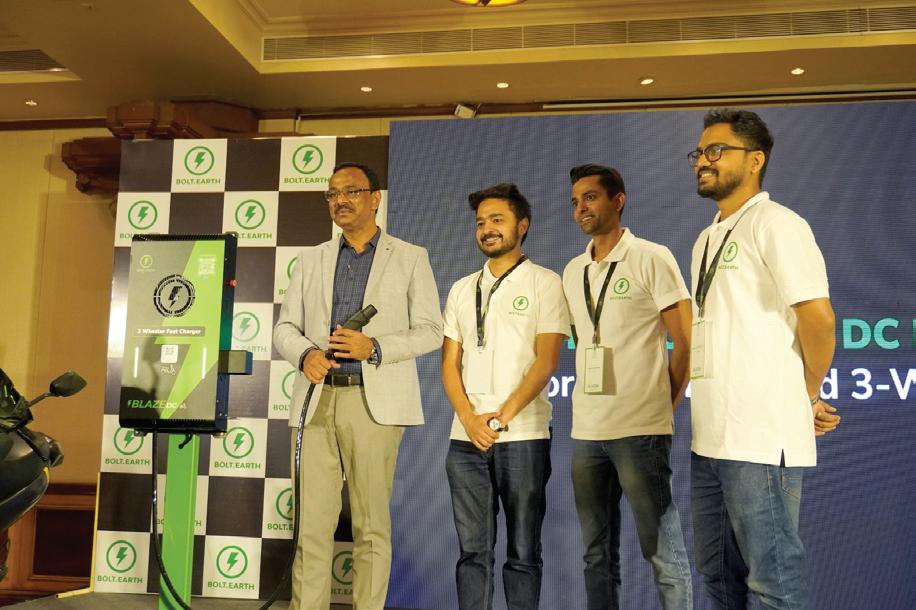 Bolt.Earth Unveils Blaze DC- India's First Universal DC Fast Charger for Two- and Three-Wheelers
