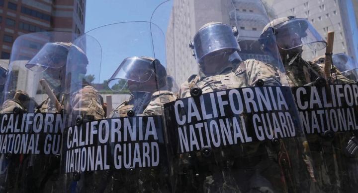 What is National Guard in the US and when are they deployed?