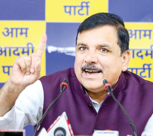 AAP Slams BJP for 'Running Bulldozers' on Houses, Jobs