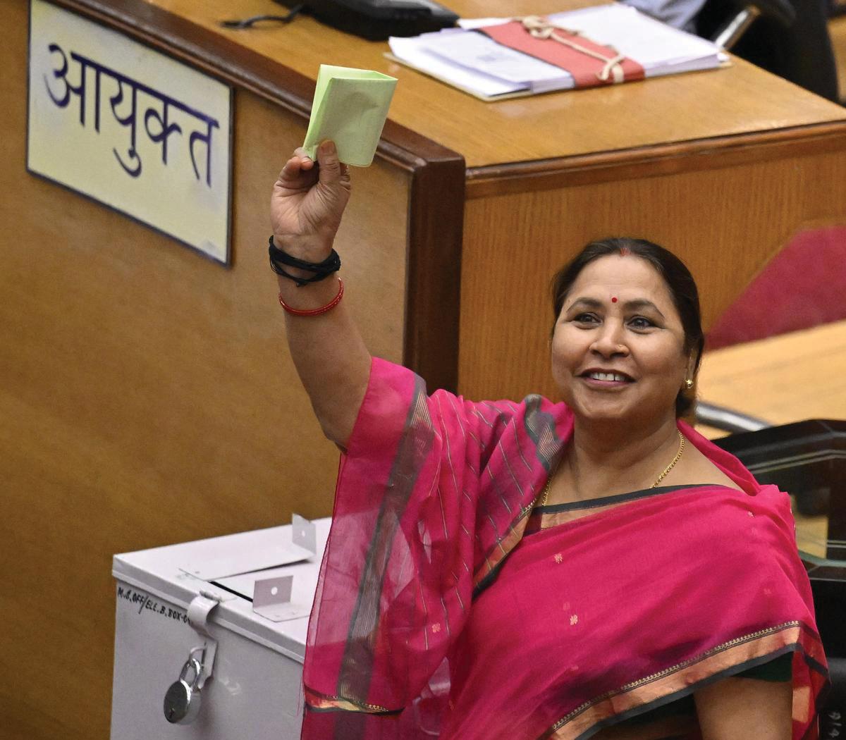 BJP Councillor Satya Sharma Elected as Chairperson of MCD Standing Committee