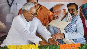 Nitish Kumar Hails PM Modi for Massive Siwan Turnout