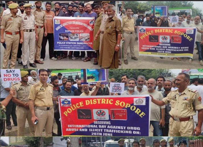 Police Marks International Day Against Drug Abuse