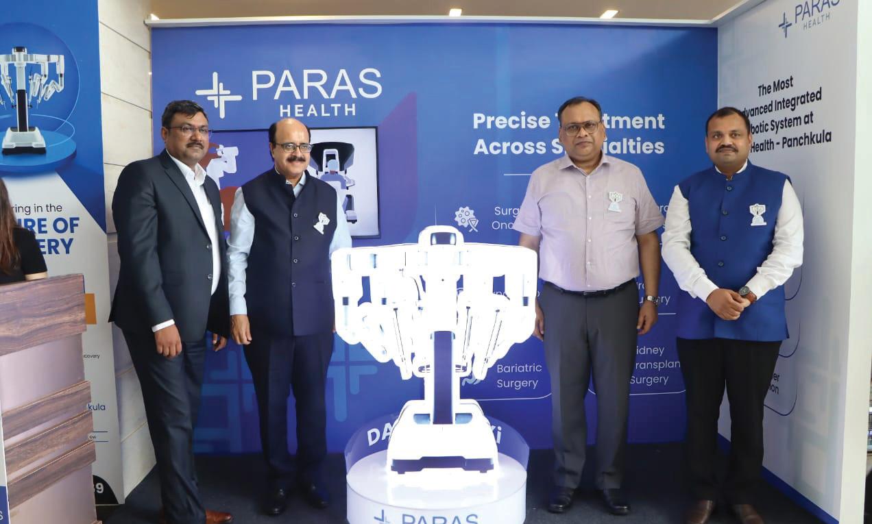 Paras Health Introduces Panchkula's First Robotic Surgery System