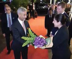 Jaishankar Arrives in Washington for Quad Foreign Ministers' Meeting