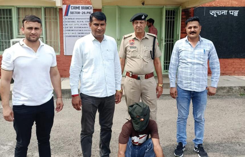 Youth held with illegal firearm and live cartridge in Panchkula